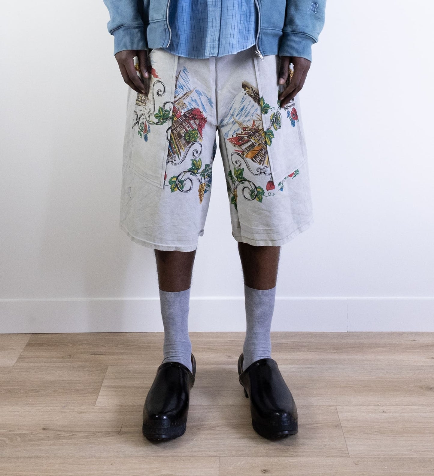 Short alsacien charbon
