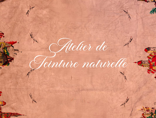 Organic dye workshop - Sunday March 15th