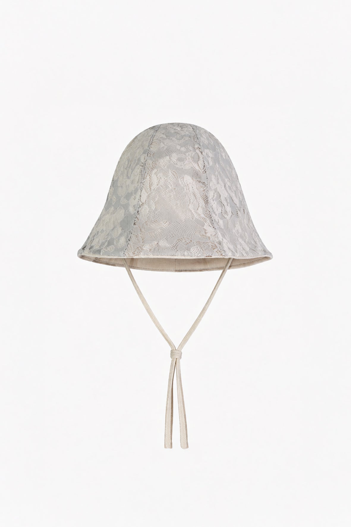 Chapeau-cloche dentelle charbon