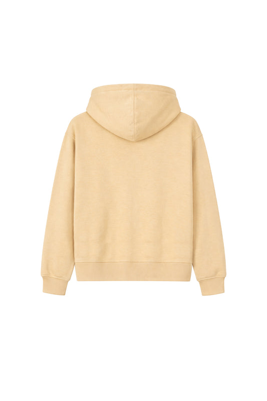 Zip hoodie châtaignier