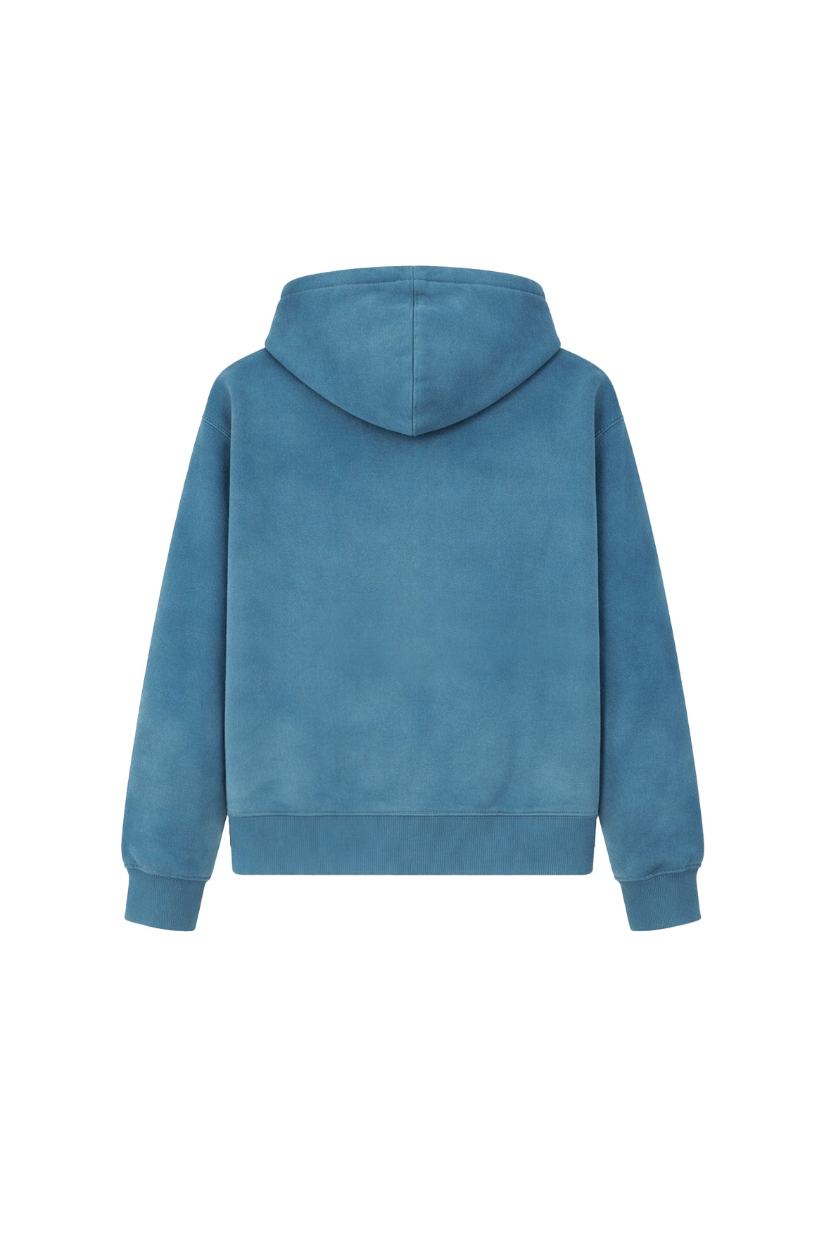 Zip hoodie indigo